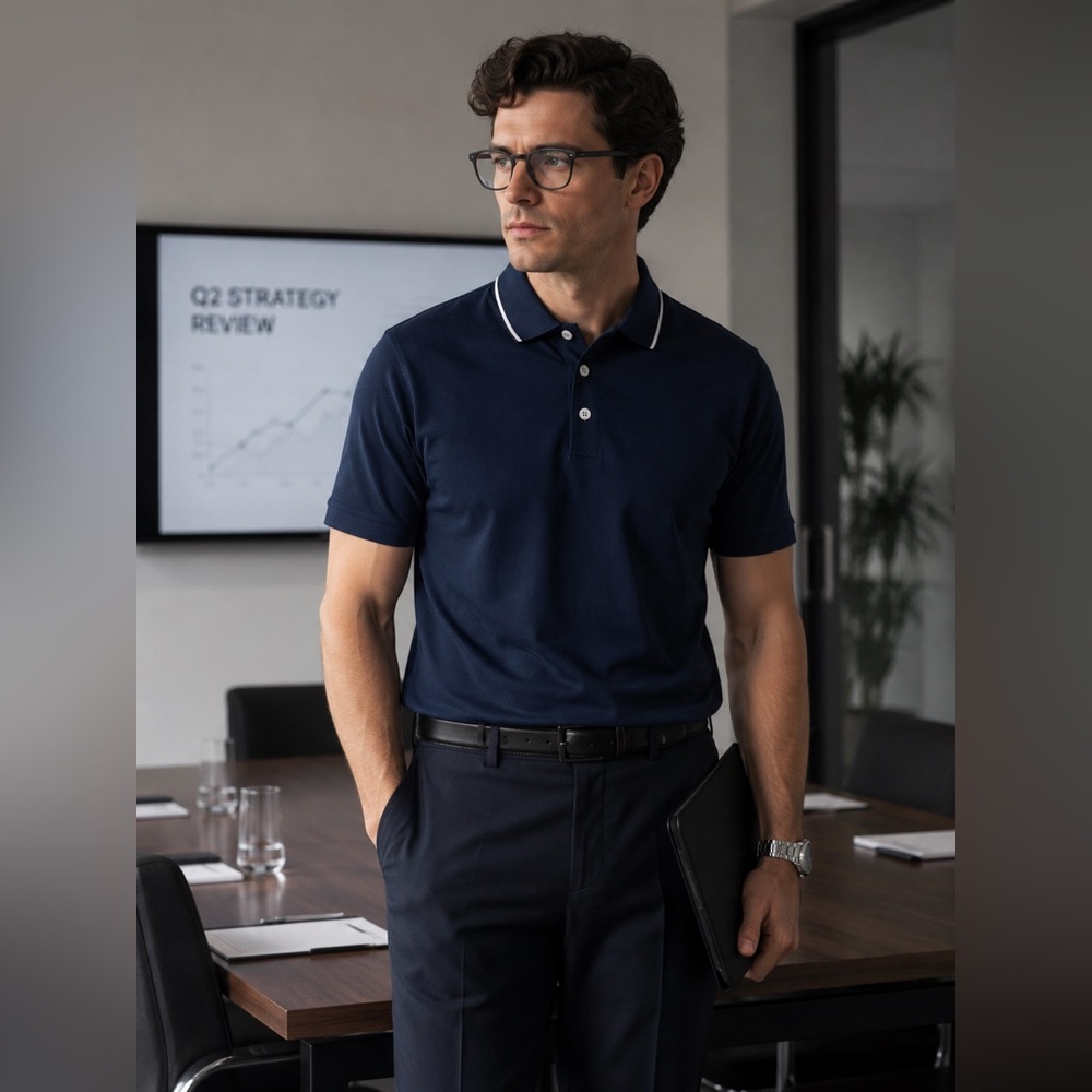 Authentic Giorgio Armani Pique Polo shirts